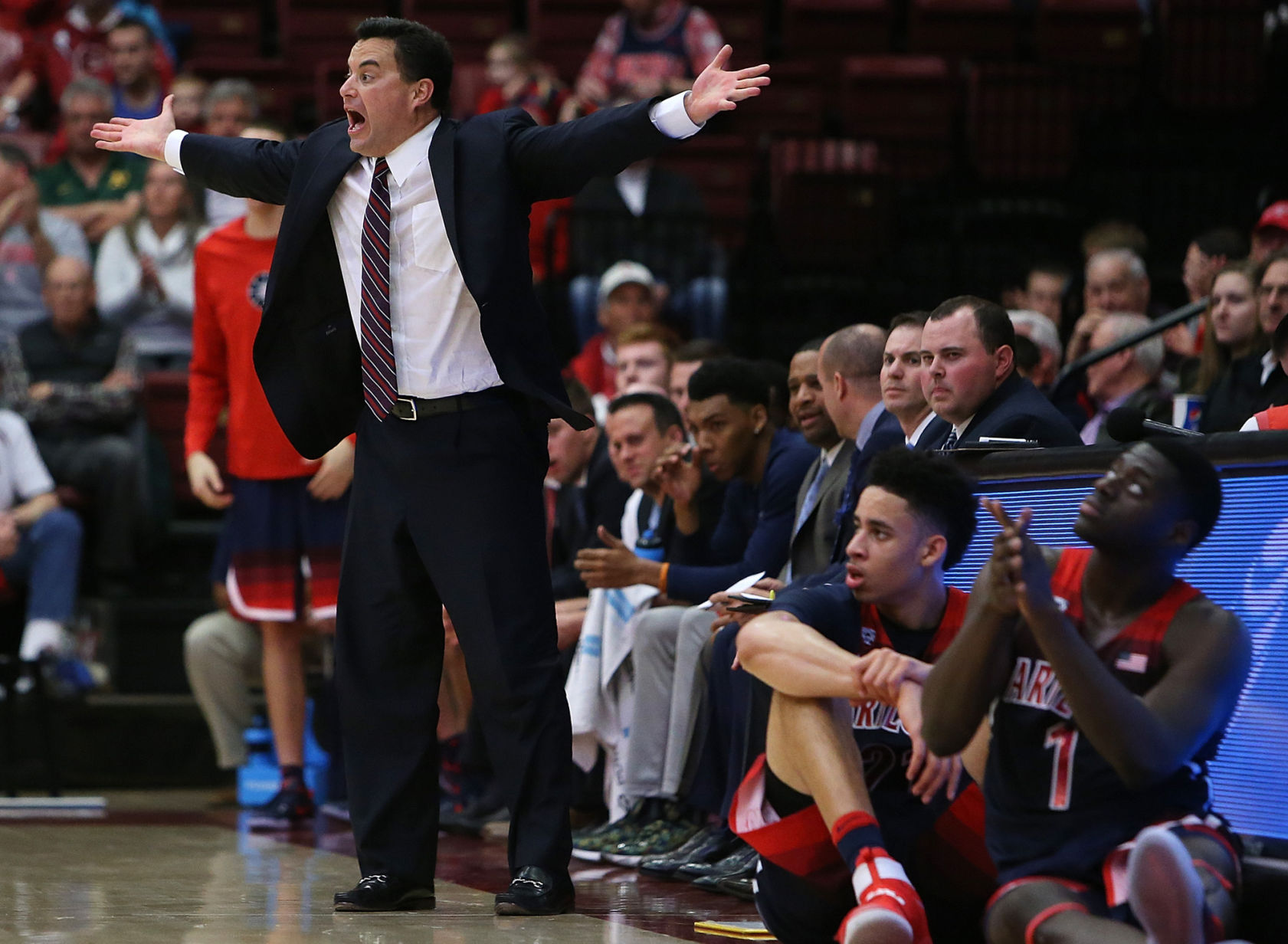 Arizona basketball coach Sean Miller
